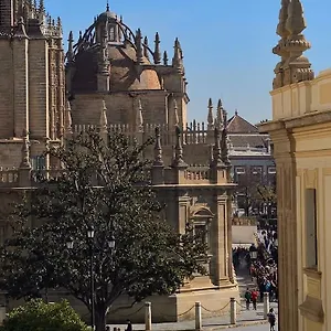 Preciosas Vistas A Catedral Seville